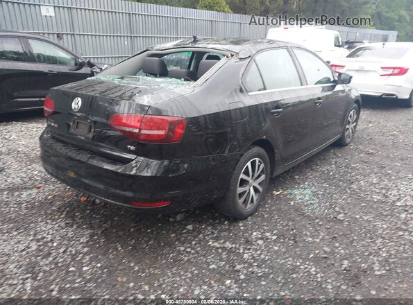3VWDB7AJ7HM310941 2017 VOLKSWAGEN JETTA Black Tył prawy