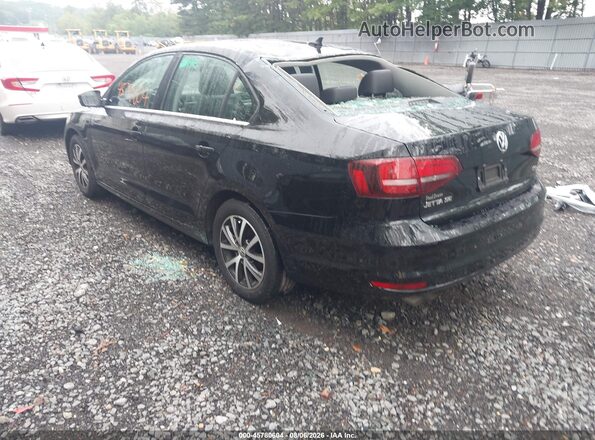3VWDB7AJ7HM310941 2017 VOLKSWAGEN JETTA Black Tył lewy