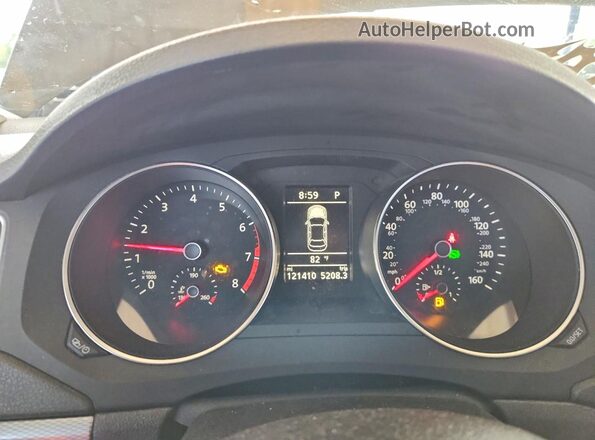 3VWDB7AJ7HM395781 2017 VOLKSWAGEN JETTA Gray Instrument cluster view