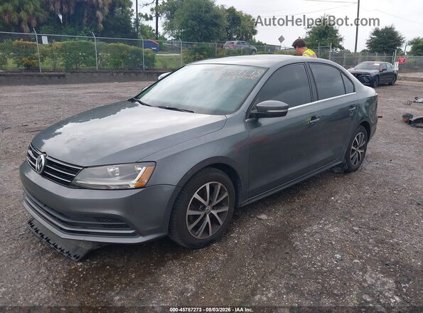 3VWDB7AJ8HM244948 2017 VOLKSWAGEN JETTA Gray Przód lewy
