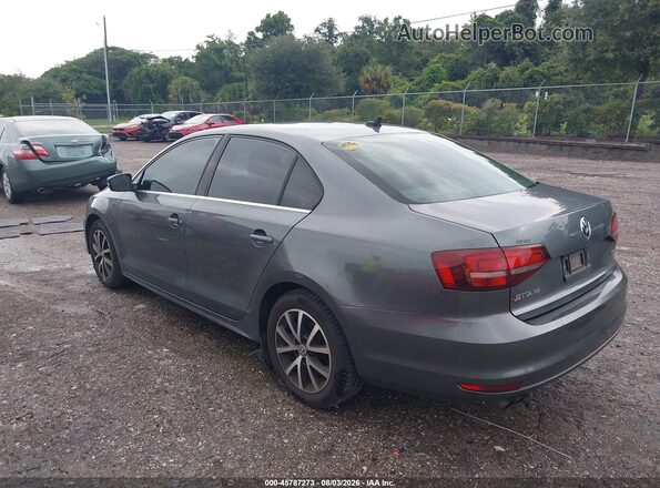 3VWDB7AJ8HM244948 2017 VOLKSWAGEN JETTA Gray Tył lewy