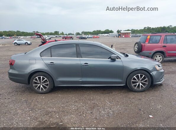 3VWDB7AJ8HM244948 2017 VOLKSWAGEN JETTA Gray Widok wnętrza z tyłu