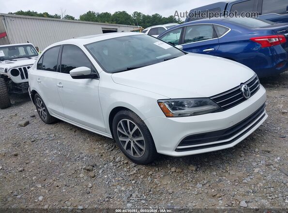 3VWDB7AJ8HM300953 2017 VOLKSWAGEN JETTA White Vista interior trasera