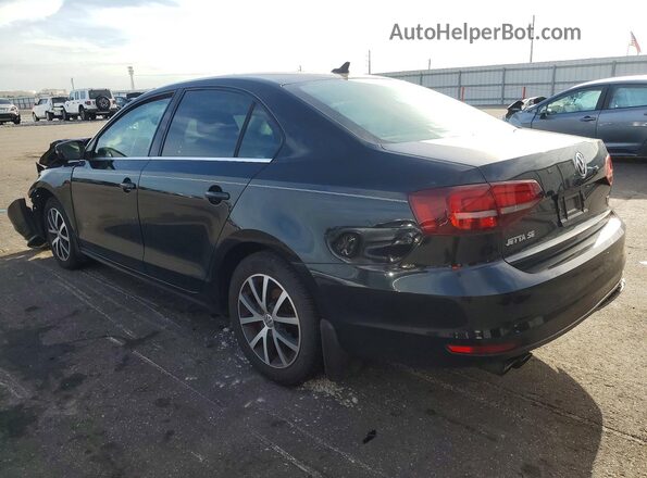 3VWDB7AJ8HM306641 2017 VOLKSWAGEN JETTA Black უკანა მარცხენა