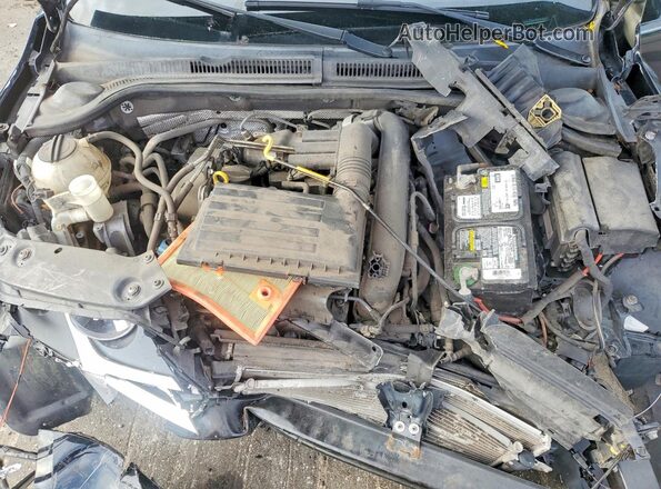 3VWDB7AJ8HM306641 2017 VOLKSWAGEN JETTA Black უკანა სალონის ხედი