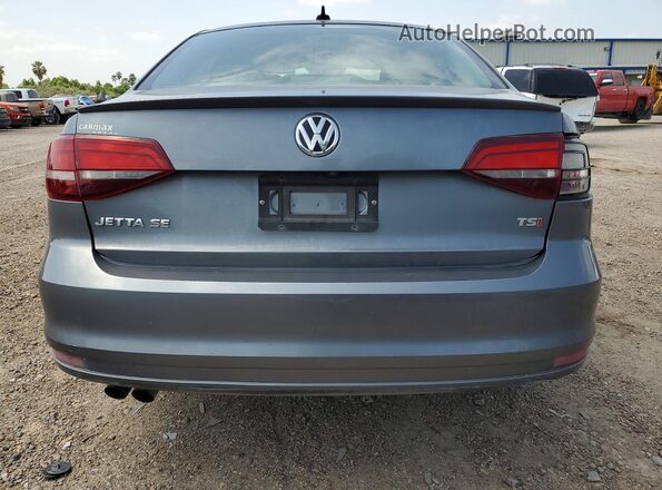 3VWDB7AJ8HM313816 2017 VOLKSWAGEN JETTA Gray Vista trasera