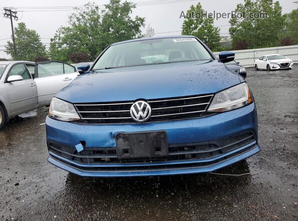 3VWDB7AJ8HM394896 2017 VOLKSWAGEN JETTA Blue Vista frontal