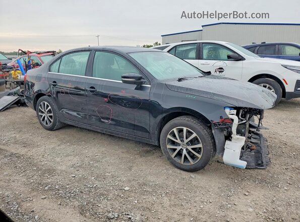 3VWDB7AJ8HM396325 2017 VOLKSWAGEN JETTA Black Przód prawy