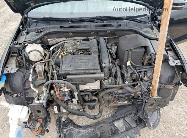 3VWDB7AJ8HM396325 2017 VOLKSWAGEN JETTA Black Widok wnętrza z tyłu