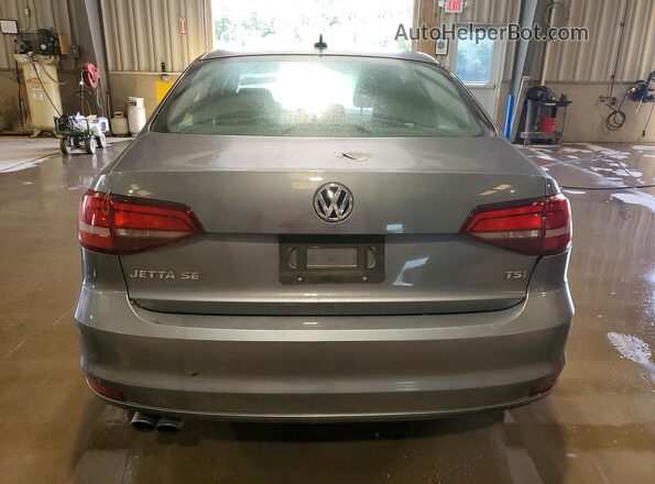 3VWDB7AJ8HM413379 2017 VOLKSWAGEN JETTA Gray Rear view