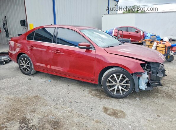 3VWDB7AJ9HM368730 2017 VOLKSWAGEN JETTA Red Delantero derecho