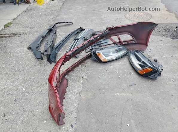 3VWDB7AJ9HM368730 2017 VOLKSWAGEN JETTA Red Vista del compartimento del motor