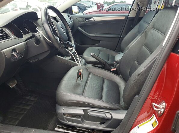 3VWDB7AJ9HM368730 2017 VOLKSWAGEN JETTA Red Vista interior delantera