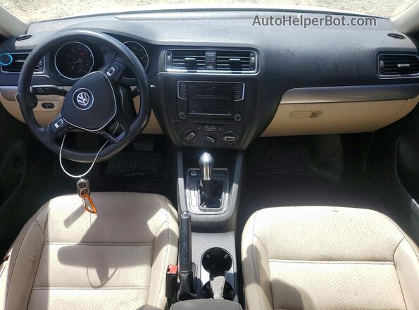 3VWDB7AJ9HM376908 2017 VOLKSWAGEN JETTA White Widok deski rozdzielczej