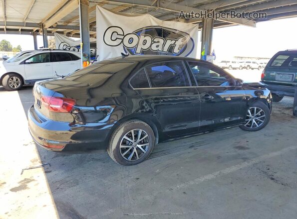3VWDB7AJXHM219419 2017 VOLKSWAGEN JETTA Black Tył prawy