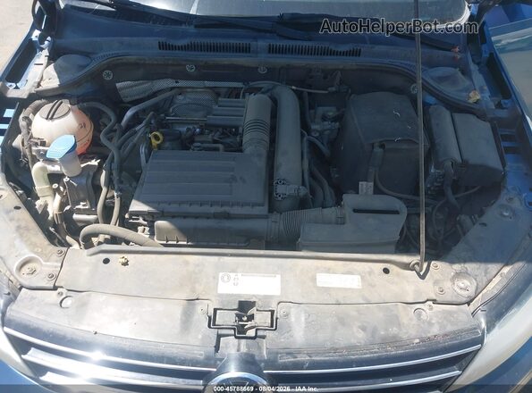 3VWDB7AJXHM338913 2017 VOLKSWAGEN JETTA Blue Հետևի տեսք