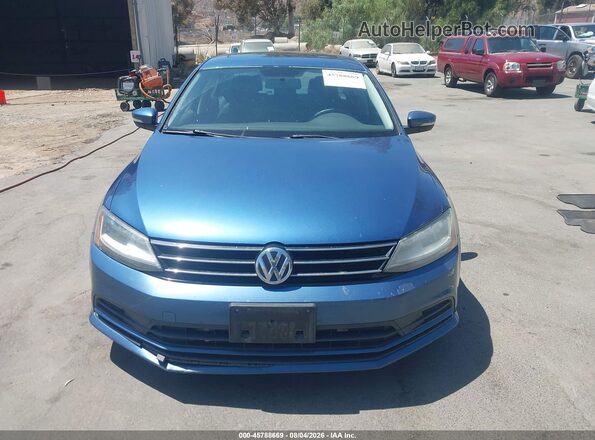 3VWDB7AJXHM338913 2017 VOLKSWAGEN JETTA Blue Սարքավորումների վահանակի տեսք