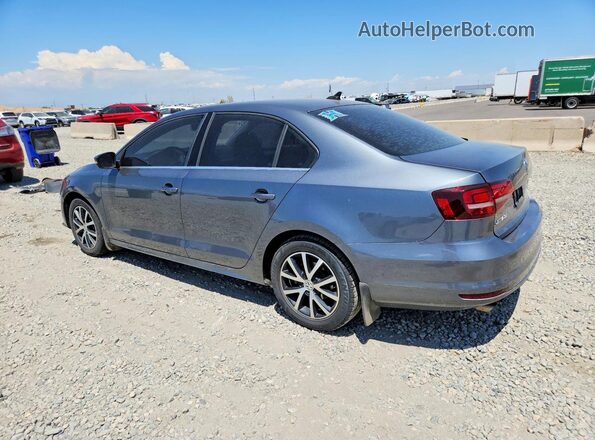 3VWDB7AJXHM371376 2017 VOLKSWAGEN JETTA Gray Tył lewy