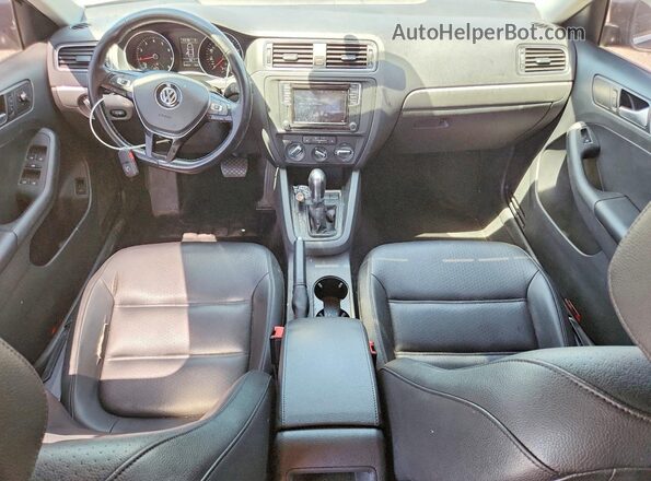 3VWDB7AJXHM371376 2017 VOLKSWAGEN JETTA Gray Widok deski rozdzielczej