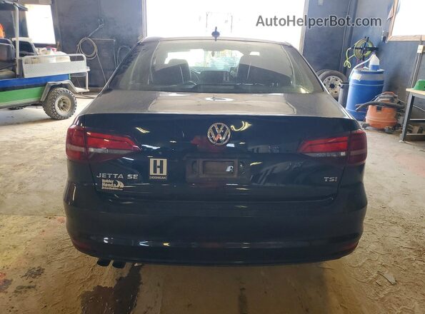 3VWDB7AJXHM372799 2017 VOLKSWAGEN JETTA Black Вид ззаду