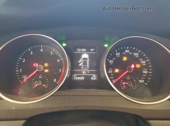 3VWDB7AJXHM372799 2017 VOLKSWAGEN JETTA Black Вид щитка приладів