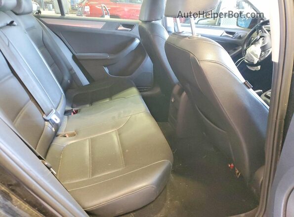 3VWDB7AJXHM372799 2017 VOLKSWAGEN JETTA Black Вид задніх сидінь
