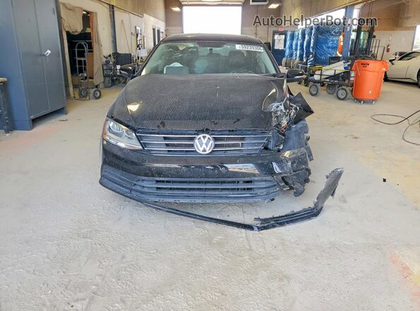 3VWDB7AJXHM372799 2017 VOLKSWAGEN JETTA Black Вид спереду