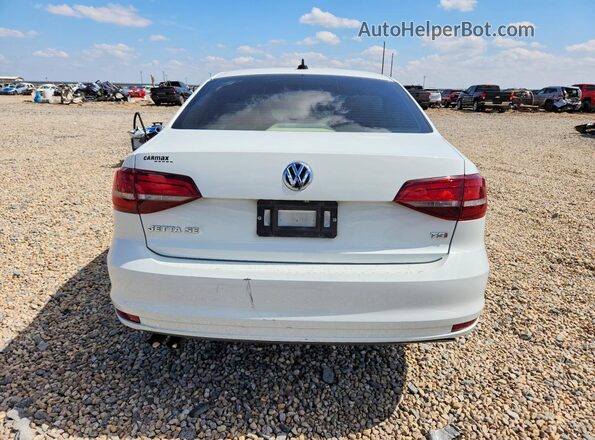 3VWDB7AJXHM382247 2017 VOLKSWAGEN JETTA Белый Вид сзади