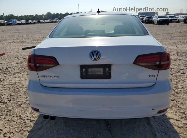 3VWDB7AJXHM390770 2017 VOLKSWAGEN JETTA Белый Вид сзади