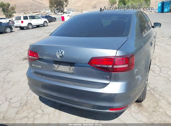 3VWDB7AJXJM263071 2018 VOLKSWAGEN JETTA Gray 