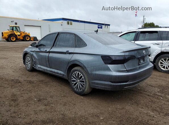 3VWE57BU0KM010539 2019 VOLKSWAGEN JETTA Серый Задняя левая четверть