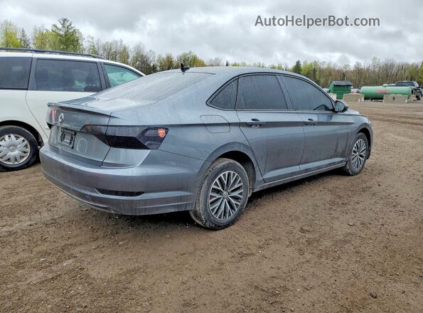 3VWE57BU0KM010539 2019 VOLKSWAGEN JETTA Серый Задняя правая четверть