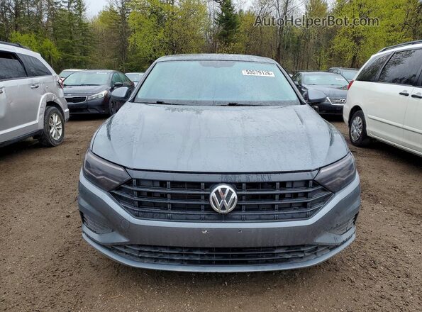 3VWE57BU0KM010539 2019 VOLKSWAGEN JETTA Серый Вид спереди
