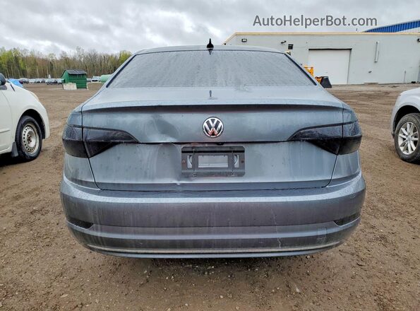 3VWE57BU0KM010539 2019 VOLKSWAGEN JETTA Серый Вид сзади