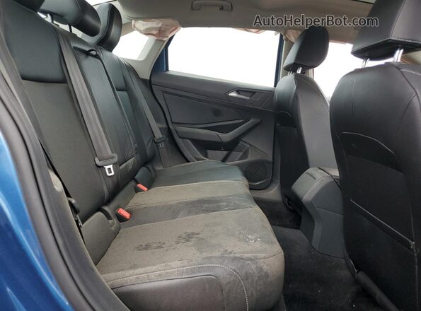 3VWE57BU2KM096534 2019 VOLKSWAGEN JETTA Синий Вид задних сидений
