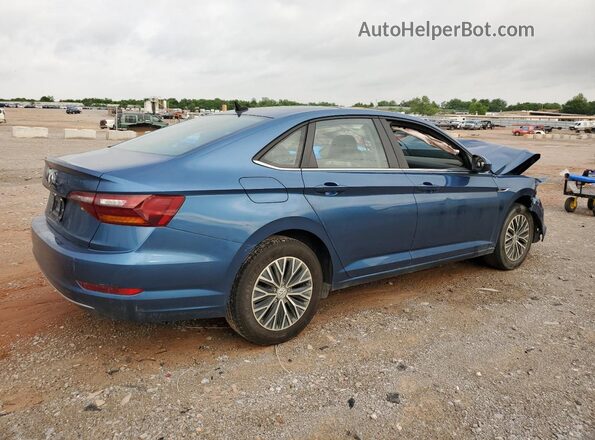 3VWE57BU2KM096534 2019 VOLKSWAGEN JETTA Синий Задняя правая четверть