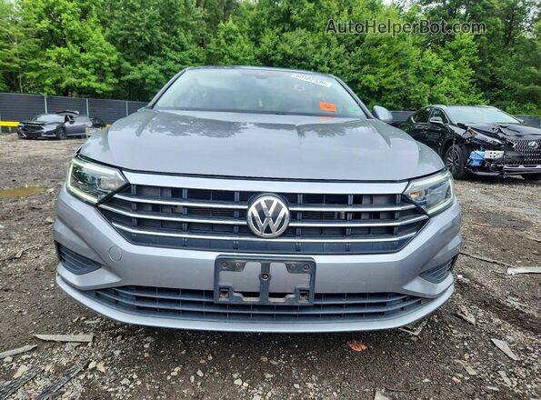 3VWE57BU4KM176532 2019 VOLKSWAGEN JETTA Silver Widok z przodu