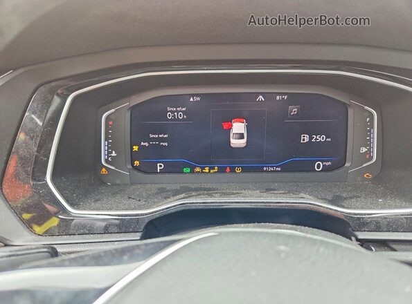 3VWE57BU4KM176532 2019 VOLKSWAGEN JETTA Silver Widok zestawu wskaźników