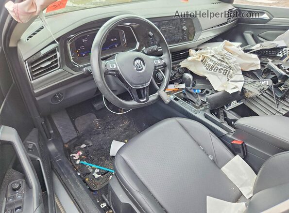 3VWE57BU4KM176532 2019 VOLKSWAGEN JETTA Silver Widok deski rozdzielczej