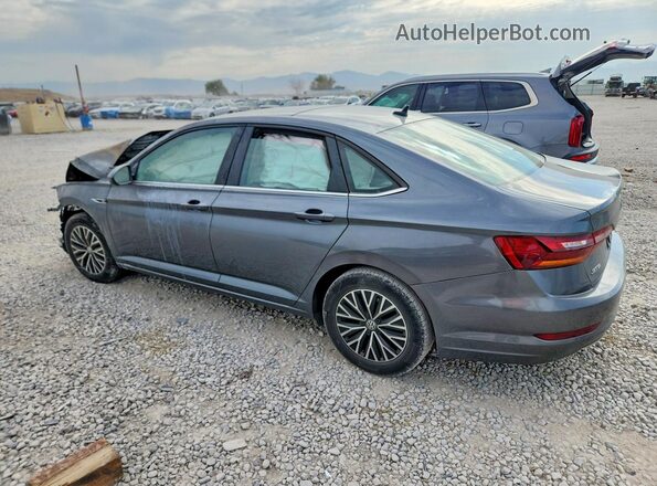 3VWE57BU5KM085544 2019 VOLKSWAGEN JETTA Серый Задняя левая четверть