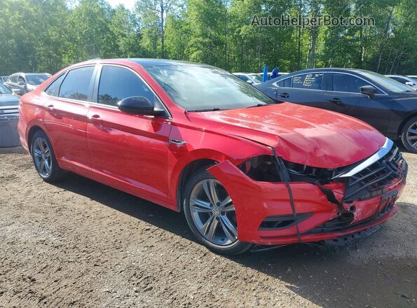 3VWE57BU5KM194716 2019 VOLKSWAGEN JETTA Red წინა მარჯვენა