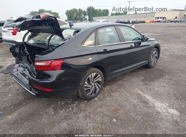 3VWE57BU5MM010829 2021 VOLKSWAGEN JETTA Black Հետևի աջ