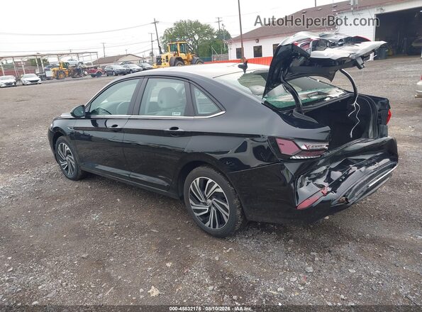 3VWE57BU5MM010829 2021 VOLKSWAGEN JETTA Black Հետևի ձախ