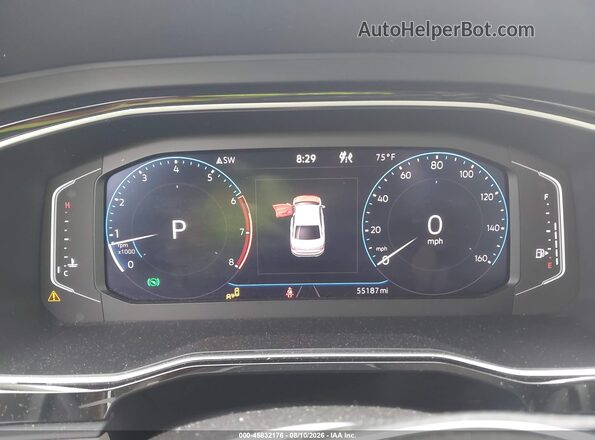 3VWE57BU5MM010829 2021 VOLKSWAGEN JETTA Black Հետևի նստատեղերի տեսք