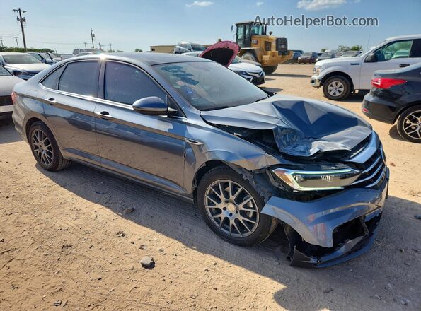 3VWE57BU5MM094361 2021 VOLKSWAGEN JETTA Gray Przód prawy