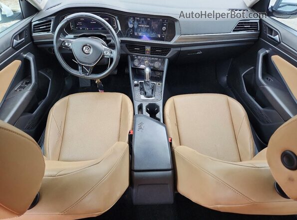 3VWE57BU6KM018449 2019 VOLKSWAGEN JETTA White Առջևի վահանակի տեսք