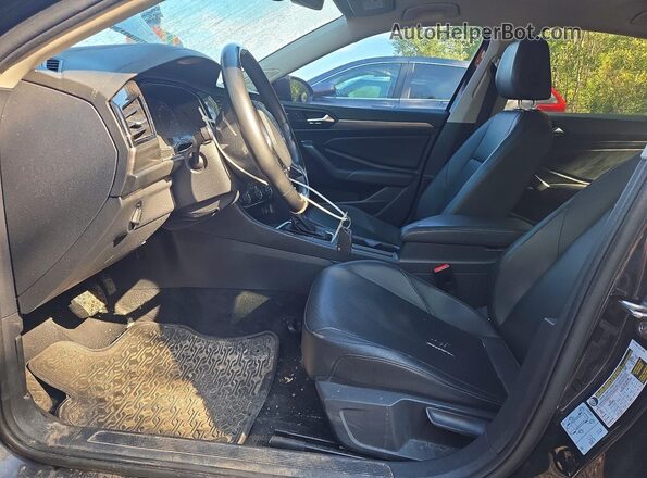 3VWE57BU6KM211524 2019 VOLKSWAGEN JETTA Black Вид салону спереду