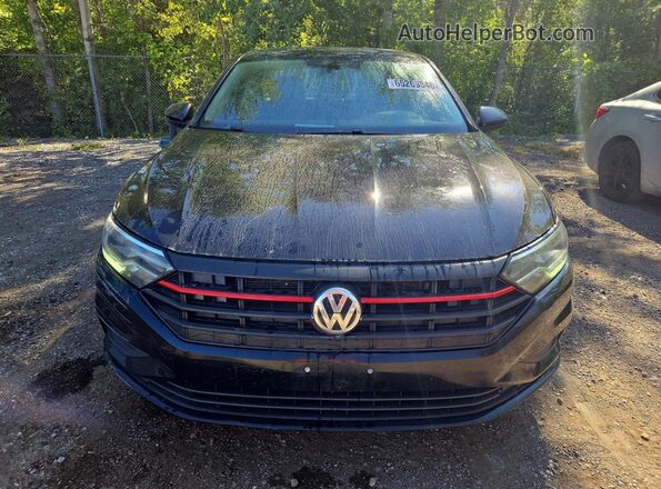 3VWE57BU6KM211524 2019 VOLKSWAGEN JETTA Black Вид спереду