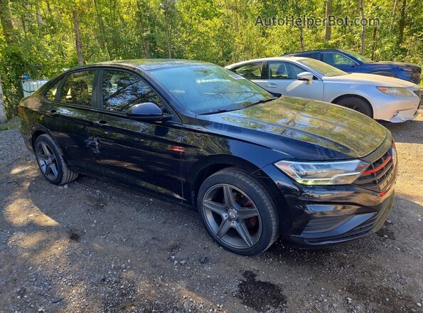 3VWE57BU6KM211524 2019 VOLKSWAGEN JETTA Black Передня права чверть