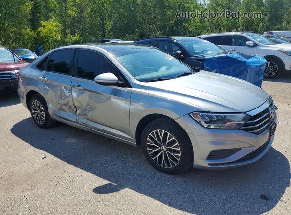 3VWE57BU6KM274722 2019 VOLKSWAGEN JETTA Silver Przód prawy